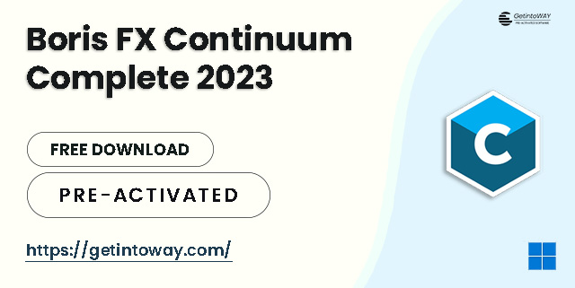Boris FX Continuum Complete 2023