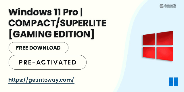 Windows 11 Pro | COMPACT/SUPERLITE [GAMING EDITION]