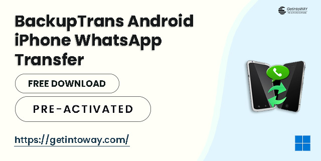 BackupTrans Android iPhone WhatsApp Transfer