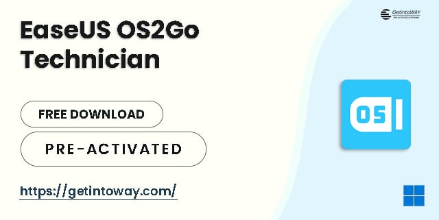 EaseUS OS2Go Technician Pre-Activated