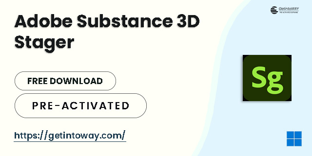 Adobe Substance 3D Stager Pre-Activated