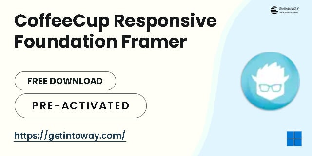 CoffeeCup Responsive Foundation Framer Pre-Activated