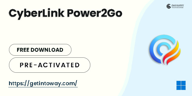 CyberLink Power2Go Pre-Activated
