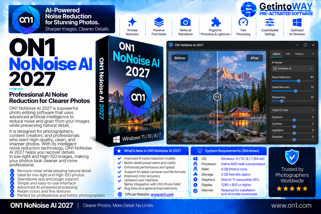 ON1 NoNoise AI 2027     Pre-Activated