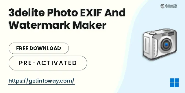 3delite Photo EXIF And Watermark Maker 1.0.104.418 3delite Photo EXIF And Watermark Maker Pre-Activated