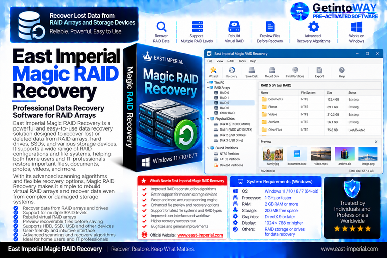 East Imperial Magic RAID Recovery Pre-Activated