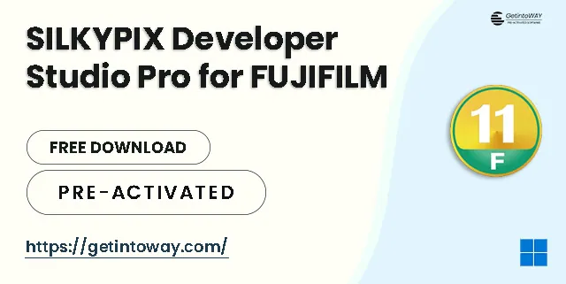 SILKYPIX Developer Studio Pro for FUJIFILM Pre-Activated