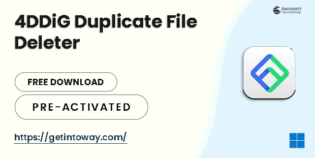 4DDiG Duplicate File Deleter Pre-Activated
