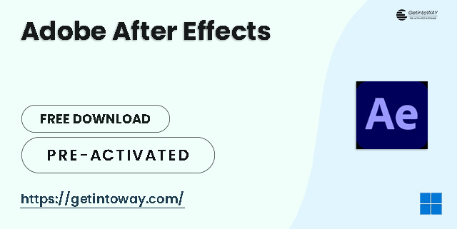 Adobe After Effects Pre-Activated