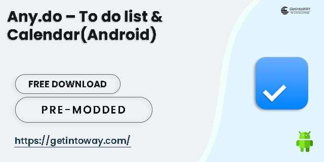 Any.do – To do list & Calendar