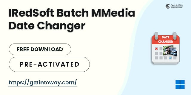 IRedSoft Batch MMedia Date Changer