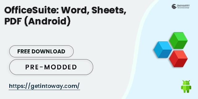OfficeSuite: Word, Sheets, PDF