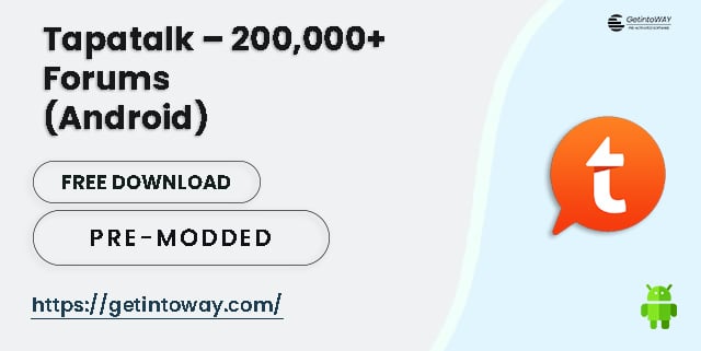 Tapatalk – 200,000+ Forums