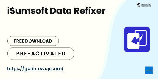 iSumsoft Data Refixer 3.0.1.8 | GetintoWAY