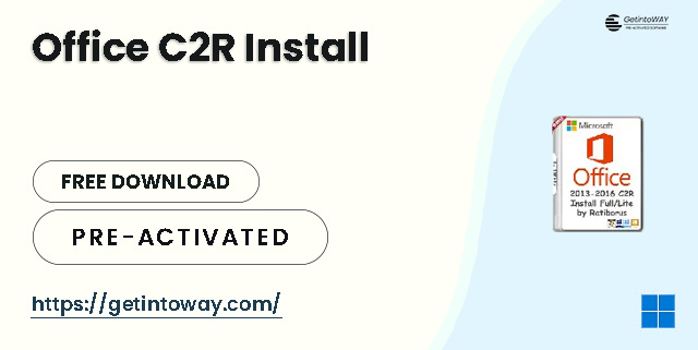 Office C2R Install Pre-Activated