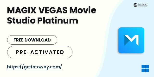MAGIX VEGAS Movie Studio Platinum Pre-Activated