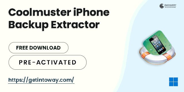 Coolmuster iPhone Backup Extractor Pre-Activated