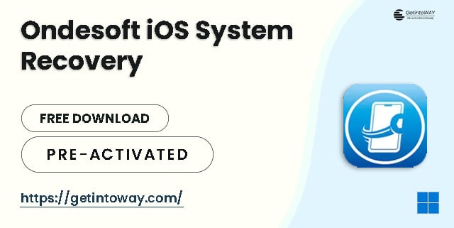 Ondesoft iOS System Recovery Pre-Activated