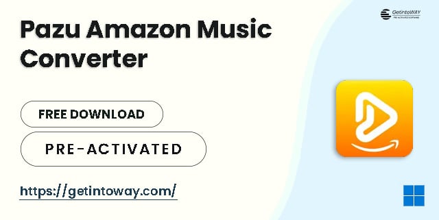 Pazu Amazon Music Converter Pre-Activated