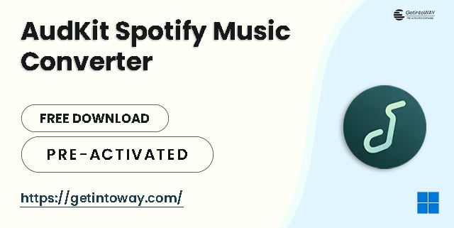 AudKit Spotify Music Converter Pre-Activated