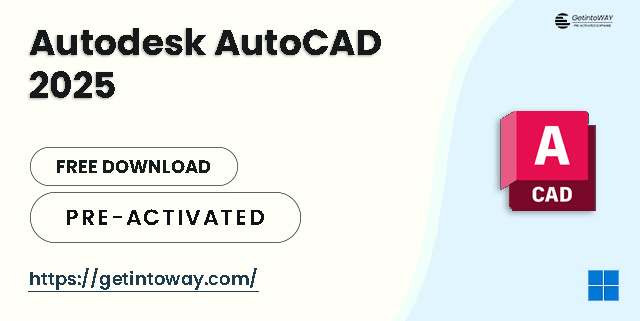 Autodesk AutoCAD 2025 Pre-Activated