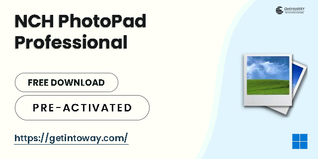 NCH PhotoPad Professional Pre-Activated