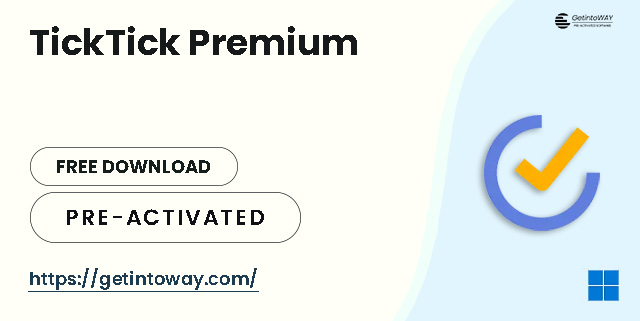 TickTick Premium Pre-Activated