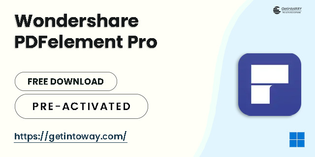 Wondershare PDFelement Pro Pre-Activated