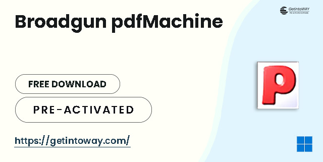 Broadgun pdfMachine Pre-Activated