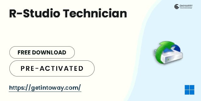 R-Studio Technician Pre-Activated