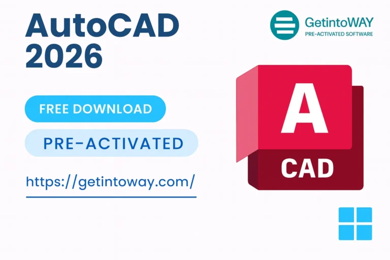 Autodesk AutoCAD 2026 Pre-Activated