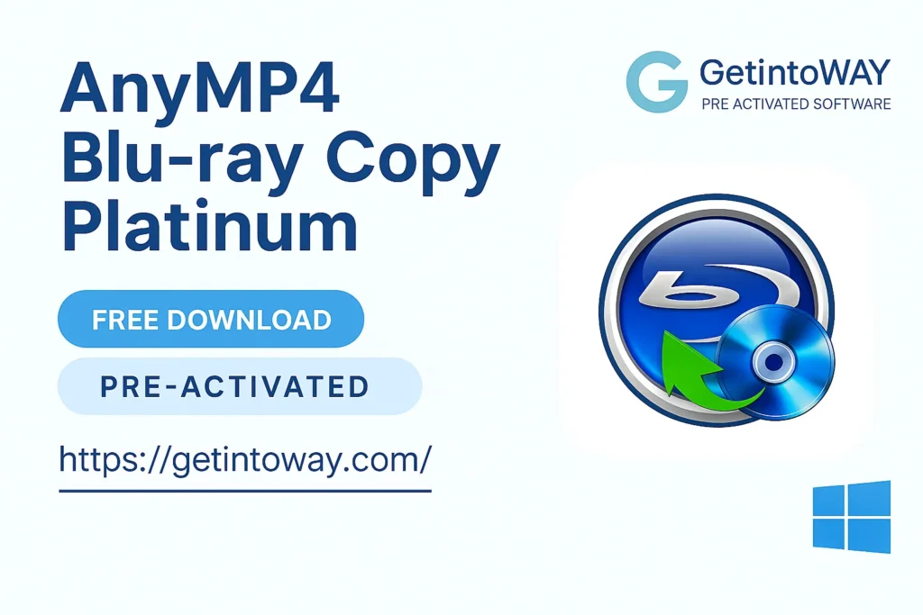 Download AnyMP4 Blu-ray Copy Platinum full version (pre-activated) 