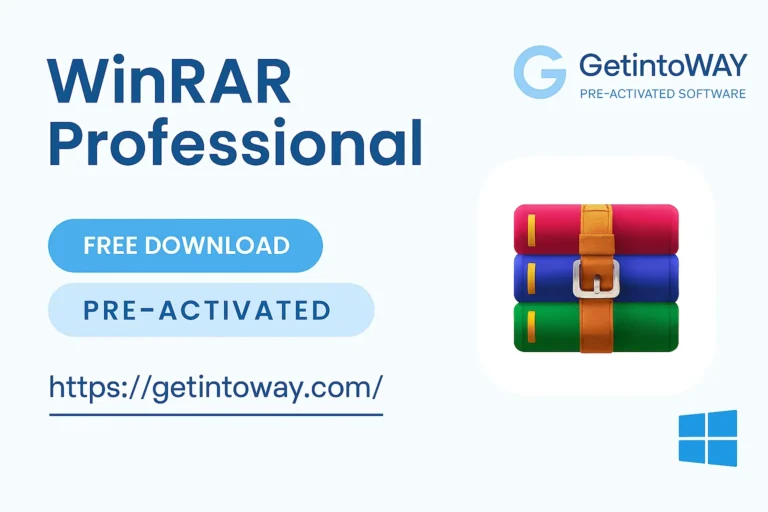WinRAR Professional Pre-Activated