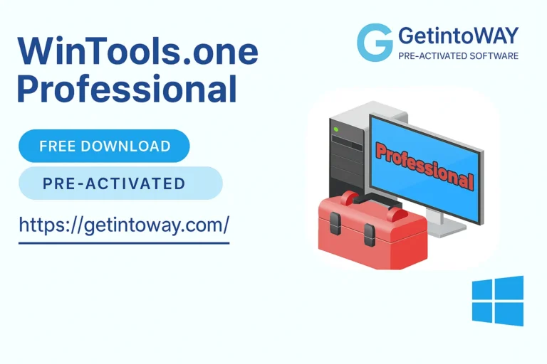 Download WinTools.one Professional full version (pre-activated)