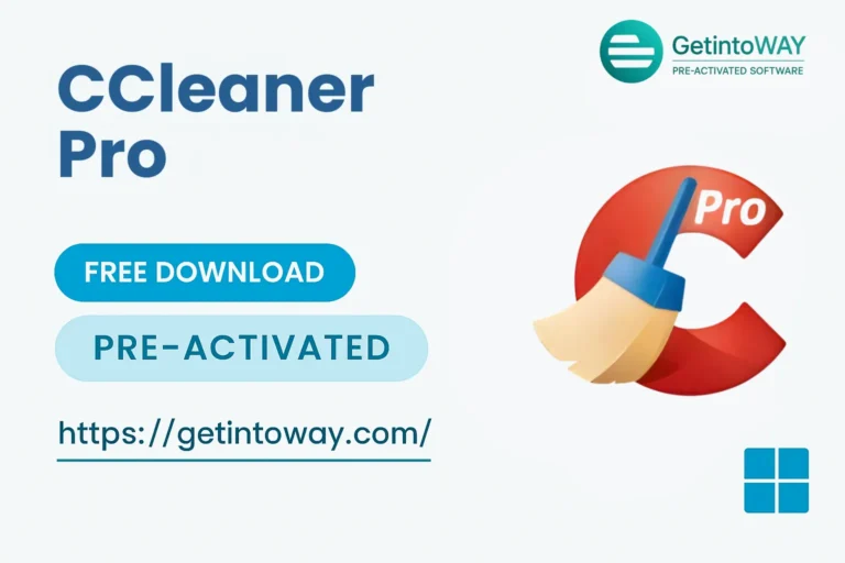 Download Ccleaner-Pro Pre-Activated