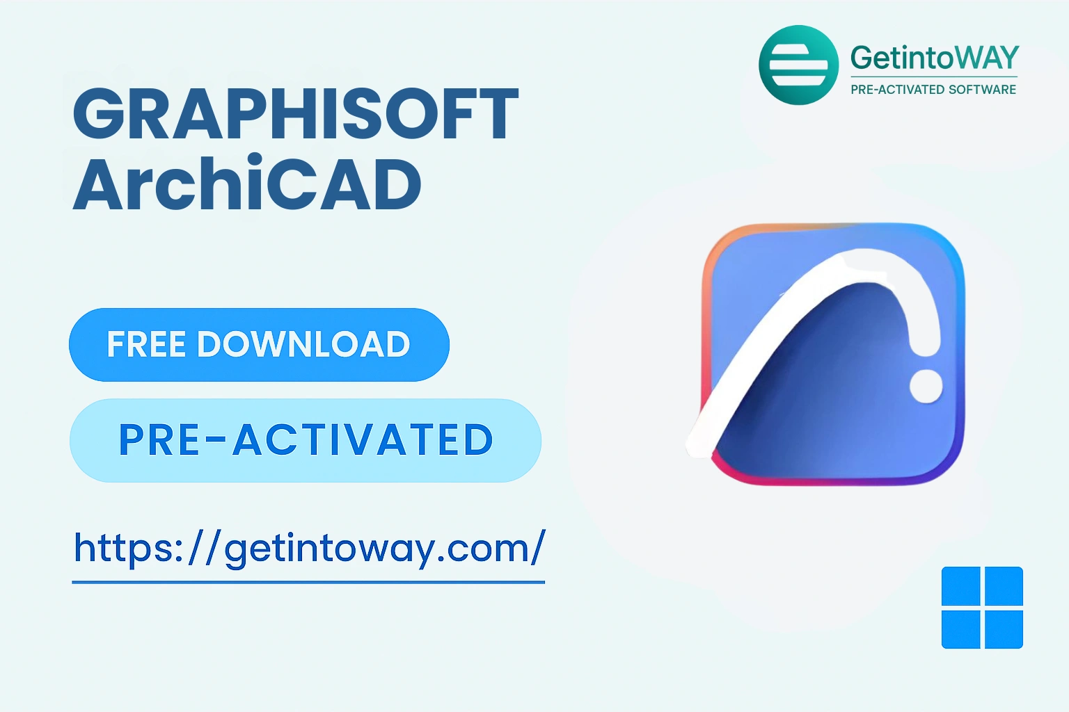 GRAPHISOFT ArchiCAD Pre-Activated