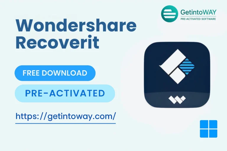 Download Wondershare Recoverit Pre-Activated