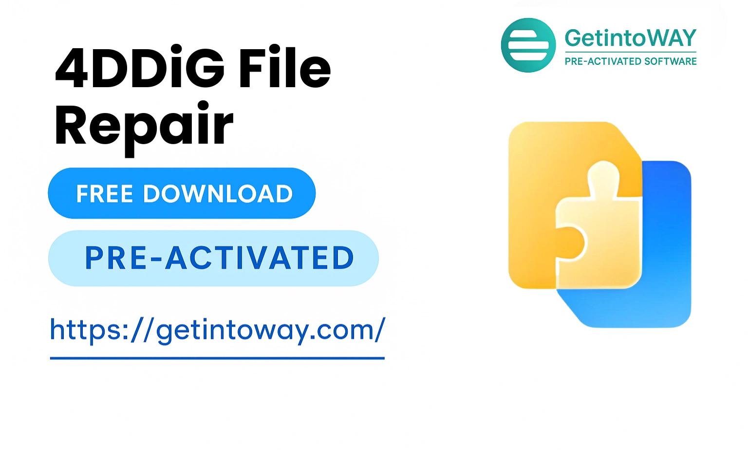 4DDiG File Repair 4.3.7 4DDiG File Repair Pre-Activated