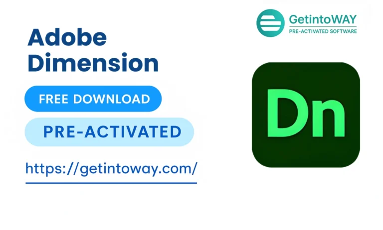 Adobe Dimension Pre-Activated