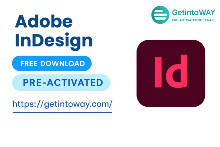 Adobe InDesign Pre-Activated