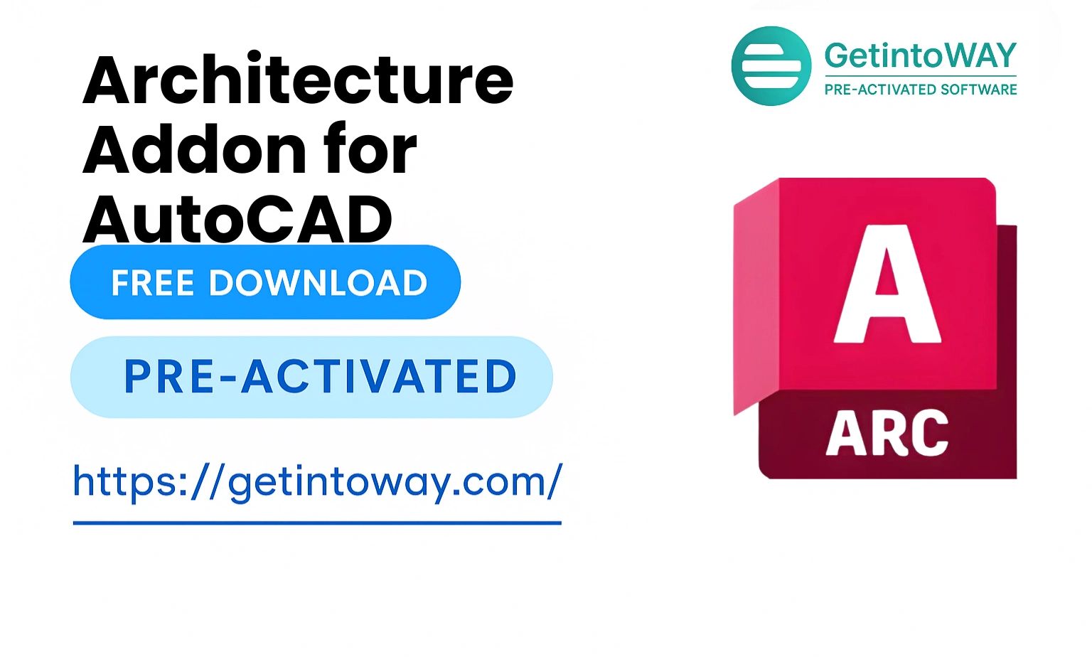 Architecture Addon for Autodesk AutoCAD Pre-Activated