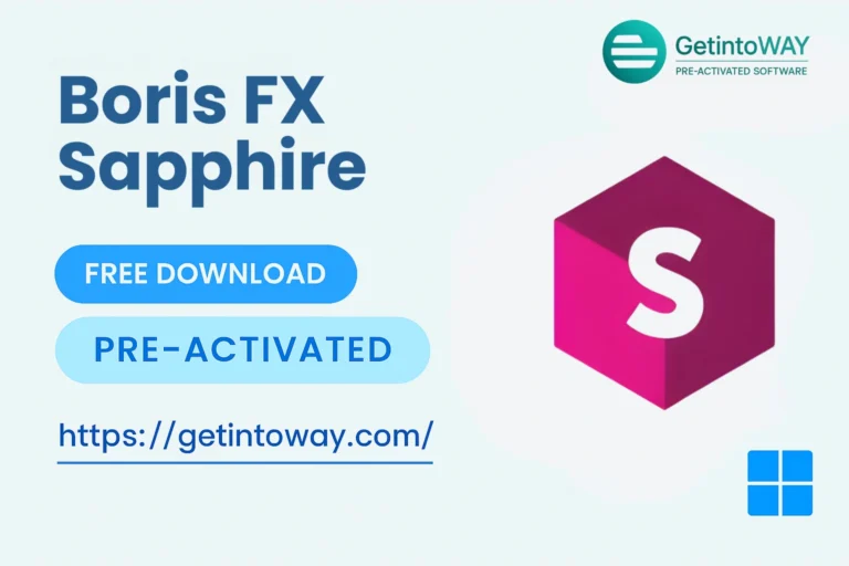 Boris FX Sapphire Pre-Activated
