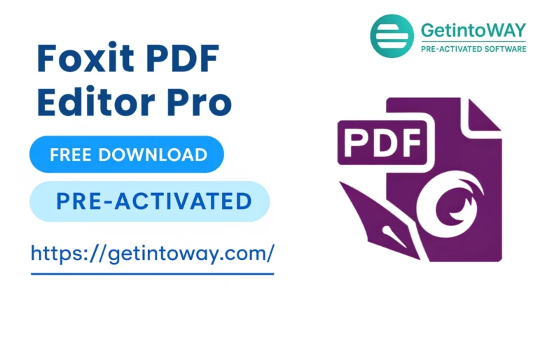 Foxit PDF Editor Pro Pre-Activated
