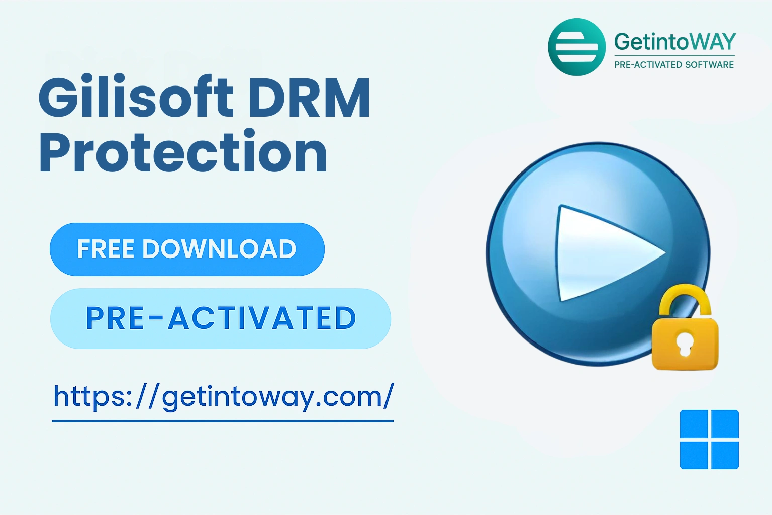 Gilisoft DRM Protection 9.1.0 Gilisoft DRM Protection Pre-Activated