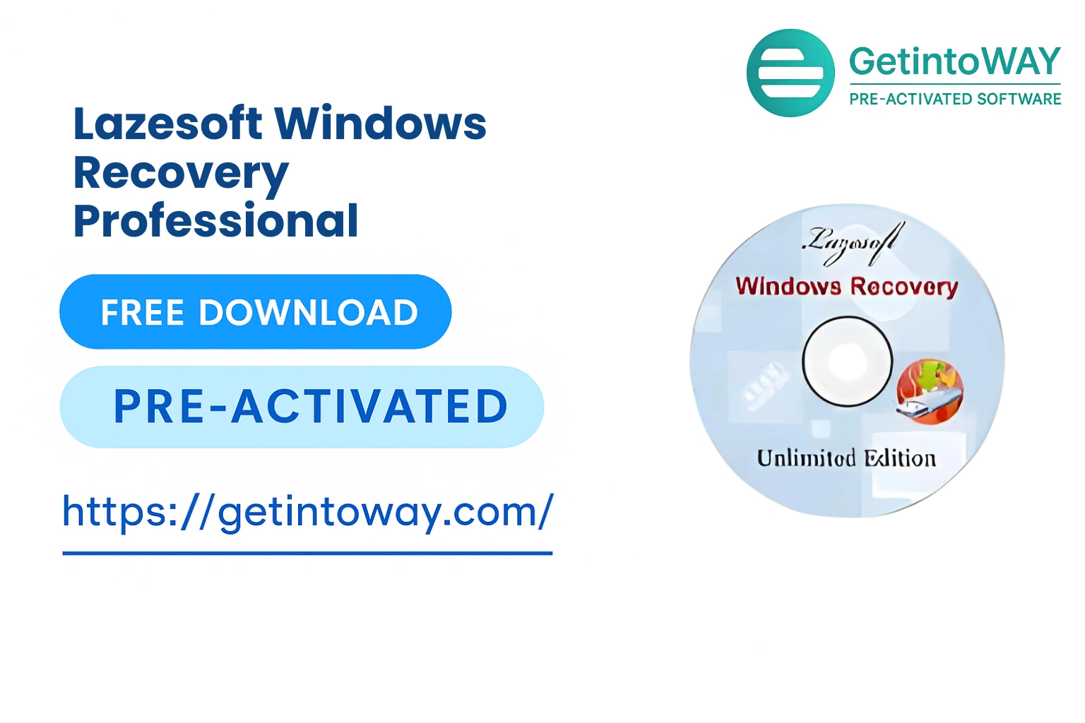 Lazesoft Windows Recovery Pre-Activated