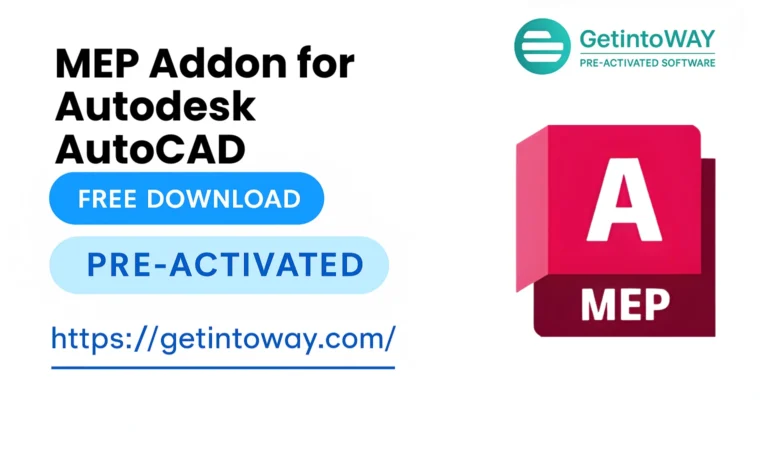 MEP Addon for Autodesk AutoCAD Pre-Activated