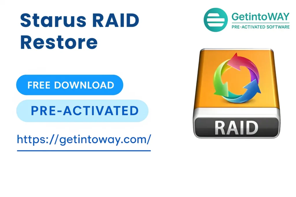 Starus RAID Restore 2.8 Starus RAID Restore Pre-Activated
