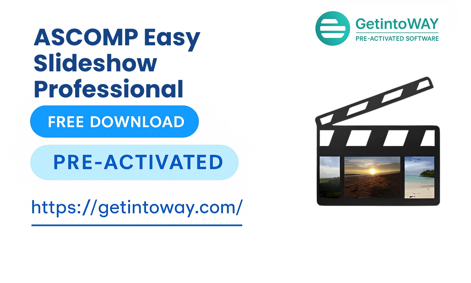 ASCOMP Easy Slideshow Professional 2.001 ASCOMP Easy Slideshow Professional Pre-Activated