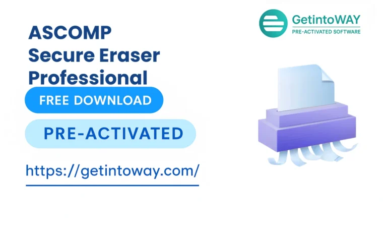 ASCOMP Secure Eraser Professional Pre-Activated