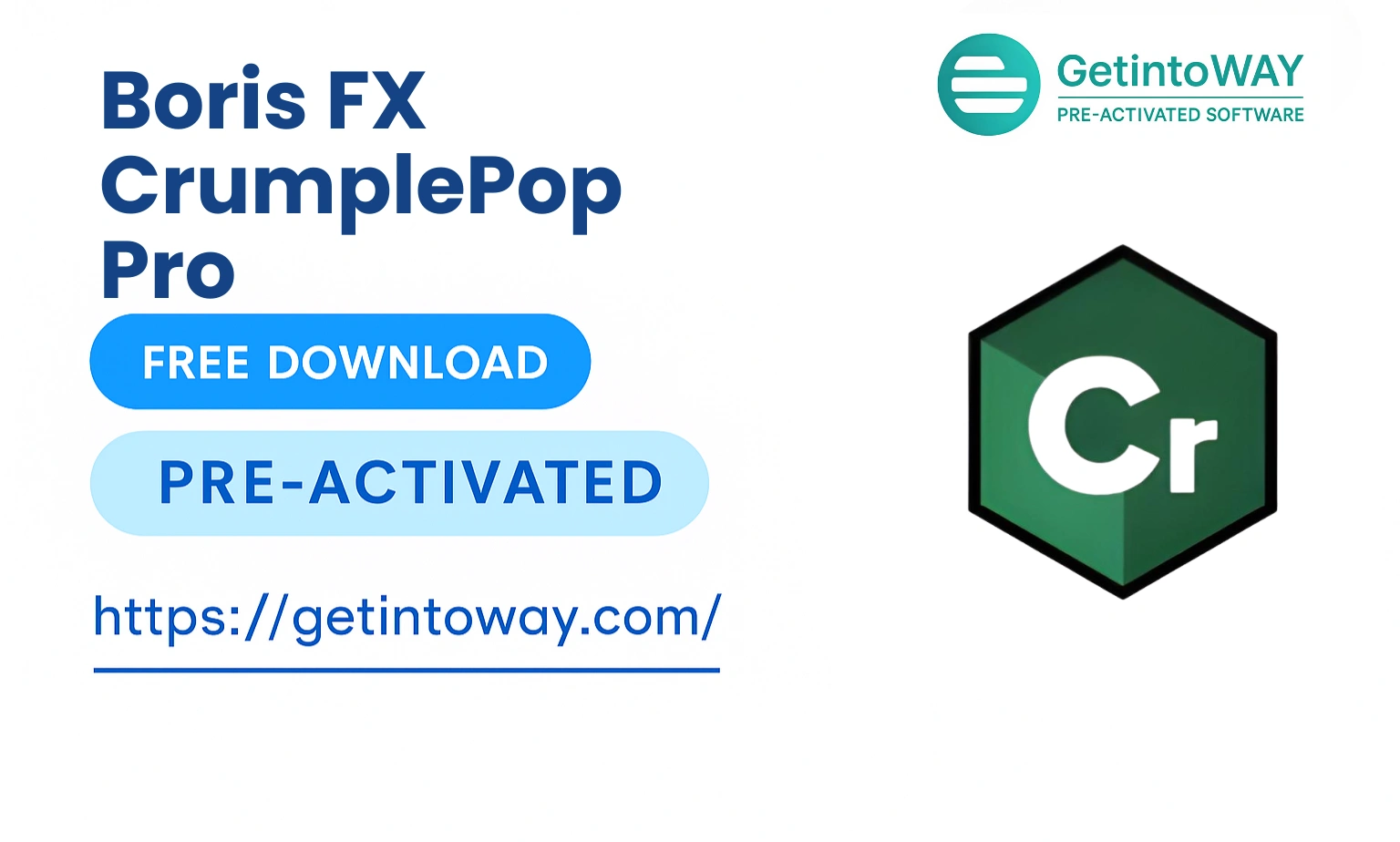 Boris FX CrumplePop Pre-Activated